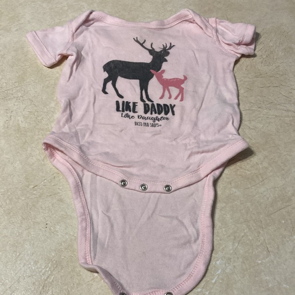 Pink Daddy and Daughter deer onesie - Picture 2 of 4